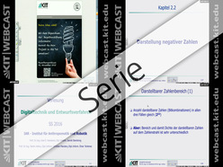 Digitaltechnik und Entwurfsverfahren, Vorlesung, SS 2016