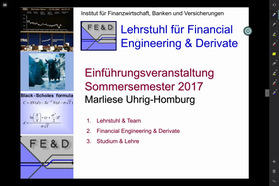 Investments, Vorlesung, SS 2017, 25.04.2017