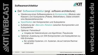13: Softwaretechnik 1, Vorlesung, SS 2017, 12.06.2017