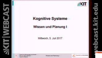12: Kognitive Systeme, Vorlesung, SS 2017, 05.07.2017