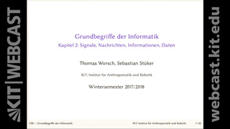 02: Grundbegriffe der Informatik, Vorlesung, WS 2017/18, 20.10.2017