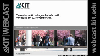 04: Theoretische Grundlagen der Informatik, Vorlesung, WS 2017/18, 02.11.2017