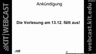 13: Grundlagen der Automatischen Spracherkennung, Vorlesung, WS 2017/18, 06.12.2017