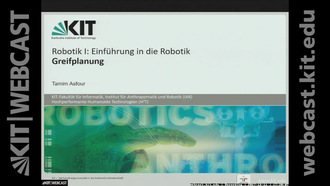 17: Robotik I - Einführung in die Robotik, Vorlesung, WS 2017/18, 11.12.2017