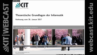 Theoretische Grundlagen der Informatik, Vorlesung, WS 2016/17, 26.01.2017, 16