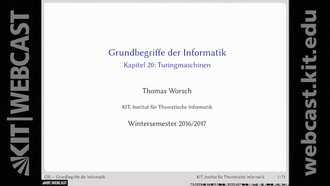 Grundbegriffe der Informatik, Vorlesung, WS 2016/17, 01.02.2017, 24