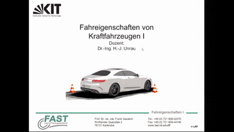 01: Fahreigenschaften von Kraftfahrzeugen I, Vorlesung, WS 2018/19, 15.10.2018