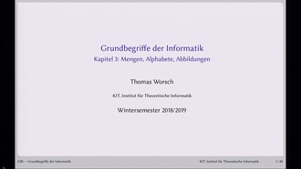 02: Grundbegriffe der Informatik, Vorlesung, WS 2018/19, 19.10.2018