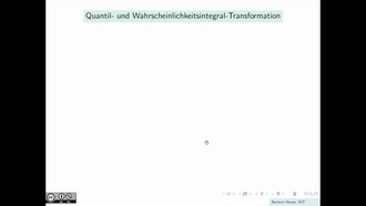 Quantil- und Wahrscheinlichkeitsintegral-Transformation