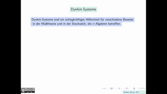 Dynkin-Systeme