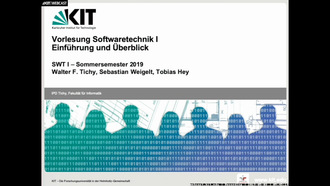 02: Softwaretechnik I, Vorlesung, SS 2019, 03.05.2019