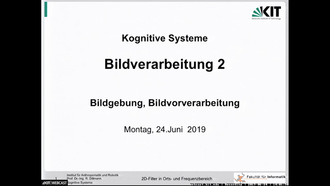 13: Kognitive Systeme, Vorlesung, SS 2019, 24.06.2019