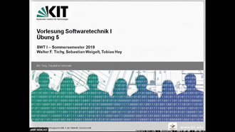 19: Softwaretechnik I, Übung, SS 2019, 05.07.2019
