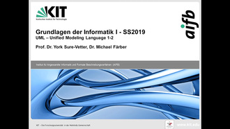 12: Grundlagen der Informatik I, Vorlesung, SS 2019, 16.07.2019
