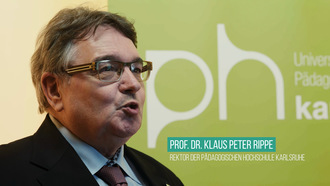 Zehn Jahre KIT: Grußbotschaft von Prof. Dr. Klaus Peter Rippe, Rektor der Pädagogischen Hochschule Karlsruhe