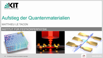Aufstieg der Quantenmaterialien