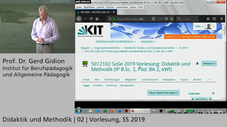 02:Didaktik und Methodik, Vorlesung, SS 2019, 07.05.2019