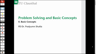 Chapter 1: Problem Solving and Basic Concepts. II. Basic Concepts, Vorlesung SS 2020, 16.05.2020