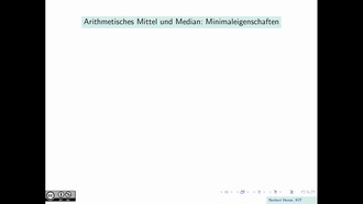 Arithmetisches Mittel und Median: Minimaleigenschaften