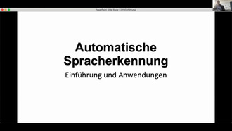 01: Grundlagen der Automatischen Spracherkennung, Vorlesung, WS 2020/21, 02.11.2020