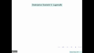 Deskriptive Statistik 5: Lagemaße (Mittelwert, Median, Quantile, getrimmte Mittel)
