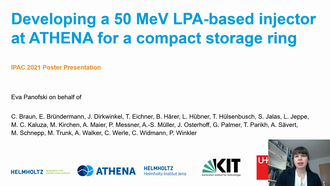 Developing a 50 MeV LPA-based Injector at ATHENA for a Compact Storage Ring