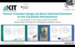 Thermal Transition Design and Beam Heat-load Estimation for the COLDDIAG Refurbishment