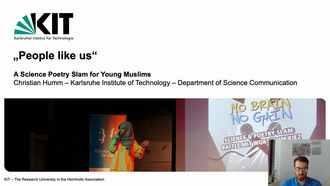 „People like us“ – A Science Poetry Slam for Young Muslims