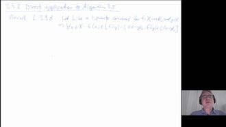 Global Optimization II, Section 3.9.2 (Direct application to Alg. 3.5)