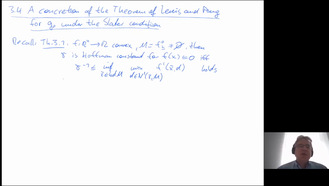 Convex Analysis, Section 3.4 (A concretion of the Theorem of Lewis and Pang)