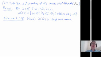 Convex Analysis, Section 4.1 (Convex subdifferential), part 5 (Constraint Qualifications, continued)