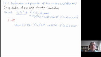 Convex Analysis, Section 4.1 (Convex subdifferential), part 7 (Computation of one-sided directional derivatives, rules of computation)
