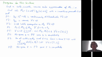Convex Analysis, Section 5.1 (Safety distance in the set approximation example)