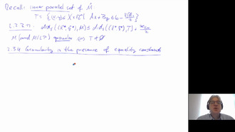 Mixed-Integer Optimization I, Section 2.3.4 (Granularity in the presence of equality constraints)