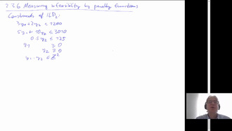 Mixed-Integer Optimization I, Section 2.3.6 (Measuring infeasibility by penalty functions)