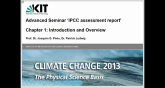 Seminar on IPCC Assessment Report