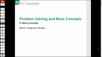 Nature-inspired optimization methods SS 2022 : Problem Solving and Basic Concepts II. Basic Concepts