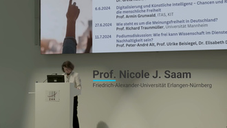 Soziale Freiheit im Kontext: Eine kleine Geschichte des Freiheitsbegriffs (Prof. Dr. Nicole J. Saam)