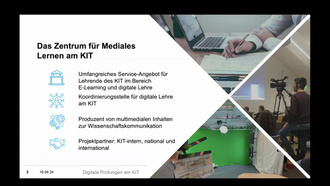 Webinar: Digitale Prüfungen am KIT - On Campus und Remote Szenarien