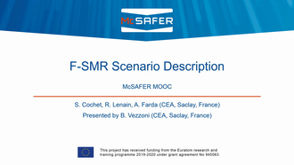 McSAFER MOOC PART 3: F-SMR scenario description