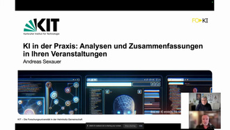 KI in der Praxis: Analysen und Zusammenfassungen in Veranstaltungen, Vortrag an der TH Lübeck