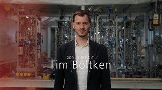 KIT. Ort der Zukunft. Seit 1825 // Tim Böltken, INERATEC Gründer