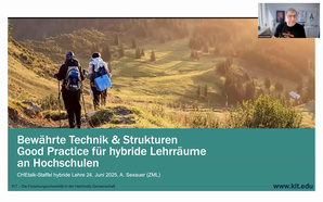 Bewährte Technik & Strukturen – Good Practice für hybride Lehrräume an Hochschulen
