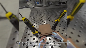 SKI²LL-AI: Asynchronous Industrial Training in Mixed Reality