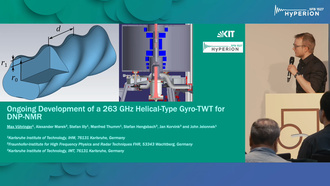 Ongoing Development of a 263 GHz Helical-Type Gyro-TWT for DNP-NMR