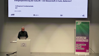 Die Zukunft der Antriebe – Wasserstoff, E-Fuels, Batterien? (Prof. Dr. Maximilian Fichtner)