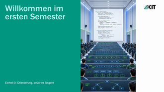 Vorlesung 0: Willkommen (ohne Dozentin)