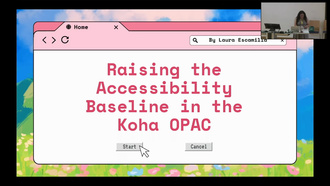 Raising the Accessibility Baseline in the Koha OPAC