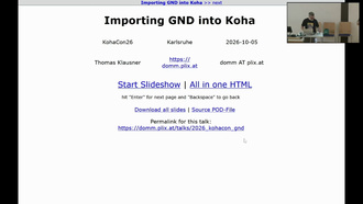 Importing GND into Koha
