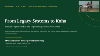 From Legacy Systems to Koha: Practical Implementation and Migration Experiences from Ghana